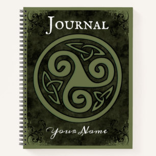 Celtic Trisemmeror Triskelion Notebook Journal Notitieboek