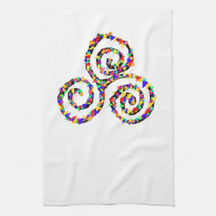 Celtic Triskelion Sterkte Theedoek