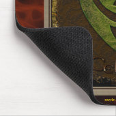 Celtic Triskellion-styled Irish-lover Mousemat Muismat (Hoek)
