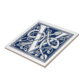 Celtic V monogram Tegeltje (Zijkant)