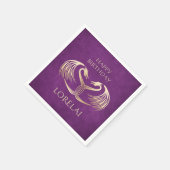 Celtic Viking Dragon verjaardag Servet (Hoek)