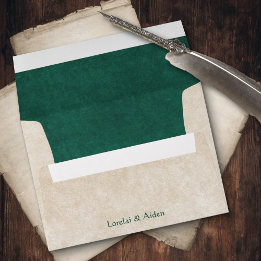 Celtic Viking Dragon Wedding Envelop