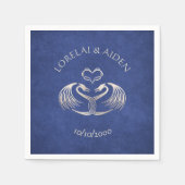 Celtic Viking Dragon Wedding Servet (Voorkant)