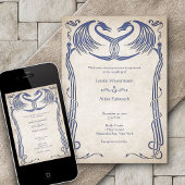 Celtic Viking Fantasy Wedding Kaart