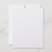 Celtic Wedding Invitation - Respons Enclosure RSVP Kaartje (Achterkant)