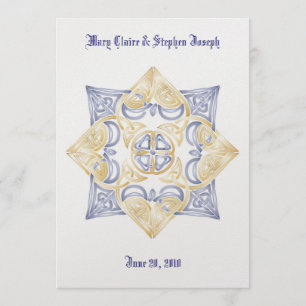 Celtic Wedding Knot Uitnodiging