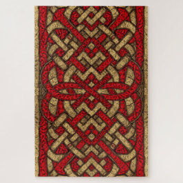 Celtic Welsh Knotwork Jigsaw Puzzle Legpuzzel