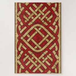 Celtic Welsh Knotwork Jigsaw Puzzle Legpuzzel