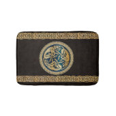 Celtic Wolf Knotwork Triad Badmat (Voorkant)