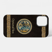 Celtic Wolf Knotwork Triad iPhone Hoesje (Achterkant horizontaal)