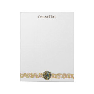 Celtic Wolf Knotwork Triad Notitieblok