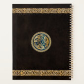 Celtic Wolf Knotwork Triad Planner (Achterkant)