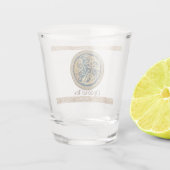 Celtic Wolf Knotwork Triad Shot Glas (Achterkant)