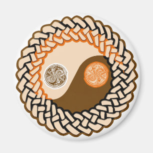 Celtic Yin Yang Magneet