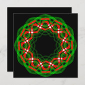 Celtic Yule Festival Feestdagenkaart (Voorkant / Achterkant)