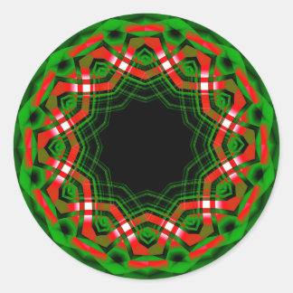 Celtic Yule Festival Ronde Sticker