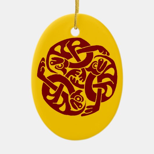 Celtic Yule Ornament (Voorkant)