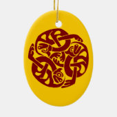 Celtic Yule Ornament (Achterkant)