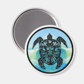 Celtic Zee Turtle Magneet (Voorkant / Achterkant)