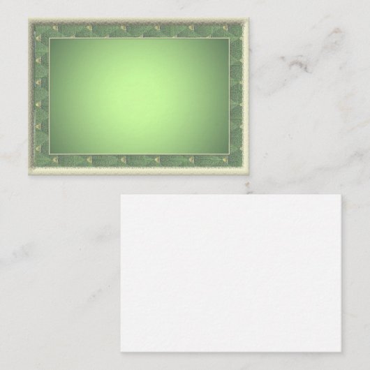 Celtique, irish, Cartes de visite du design (Devant / Derrière)