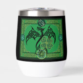 Celtique irlandais de dragon vert (Avant)