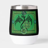 Celtique irlandais de dragon vert (Arrière)