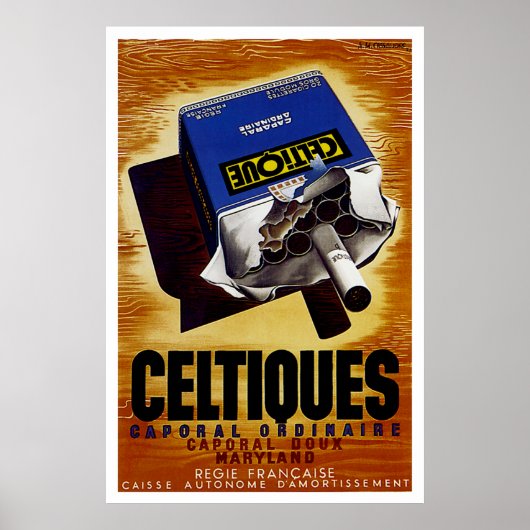 Celtiques Cigareths Poster (Voorkant)