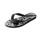celtisch kruis 2 kinder teenslippers (Schuin)