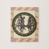 Celtische boom van leven legpuzzel (Verticaal)