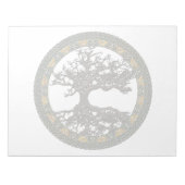 Celtische boom van leven notitieblok (Voorkant)