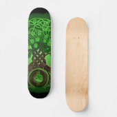 Celtische boom van leven skateboard (Voorkant)