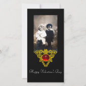 CELTISCHE HART FEESTDAGENKAART (Voorkant)