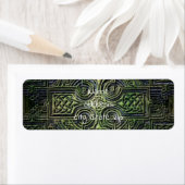 Celtische knowhow St. Patrick's Day Etiket (Insitu)