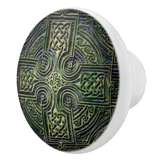 Celtische knowhow St. Patrick's Day Keramische Knop (Rechts)
