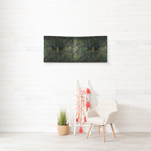 Celtische knowhow St. Patrick's Day Spandoek (Insitu)