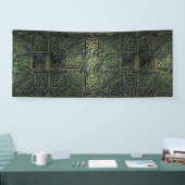 Celtische knowhow St. Patrick's Day Spandoek (Beurs)