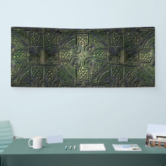 Celtische knowhow St. Patrick's Day Spandoek (Beurs)