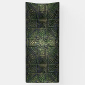 Celtische knowhow St. Patrick's Day Spandoek (Verticaal)