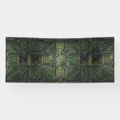 Celtische knowhow St. Patrick's Day Spandoek (Horizontaal)