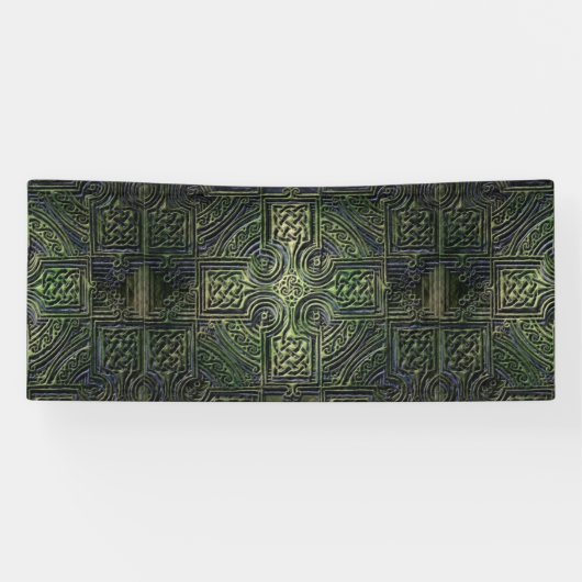 Celtische knowhow St. Patrick's Day Spandoek (Horizontaal)