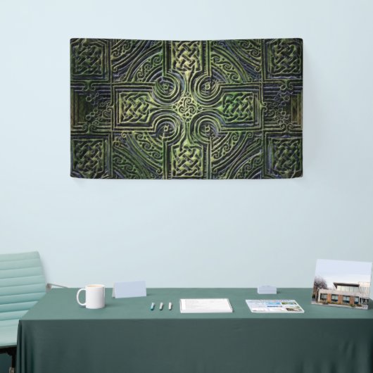 Celtische knowhow St. Patrick's Day Spandoek (Beurs)