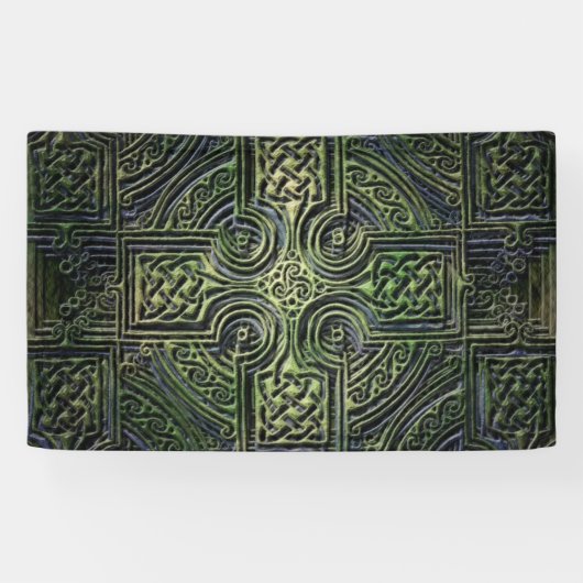 Celtische knowhow St. Patrick's Day Spandoek (Horizontaal)