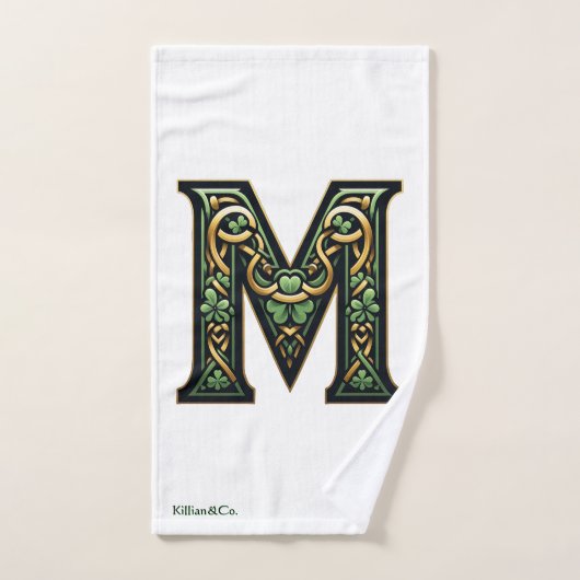 Celtische M Handdoekenset Bad Handdoek (Handdoek)