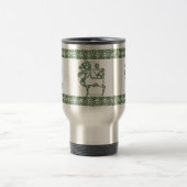Celtische Mok, Herne Deer Design #2 Reisbeker (Center)