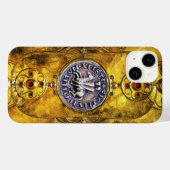 CELTISCHE SCHIELD MET ZEGEL VAN DE KNIGHTTEMPLAR Case-Mate iPhone CASE (Achterkant (horizontaal))