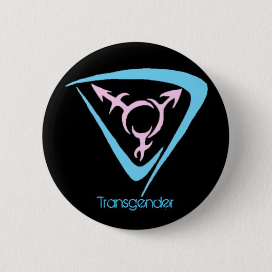 celtische transfusie, transgender ronde button 5,7 cm (Voorkant)