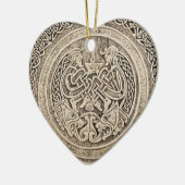 CELTISCHE VLAM — CELTISCH ONTWERP KERAMISCH ORNAMENT (Links)