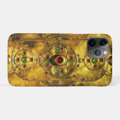 CELTISCHE WARRIOR SHIELD EMERALD RUBY GEM STONES Case-Mate iPhone CASE (Achterkant (horizontaal))