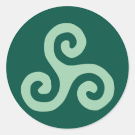 Celtisme 1 ronde sticker