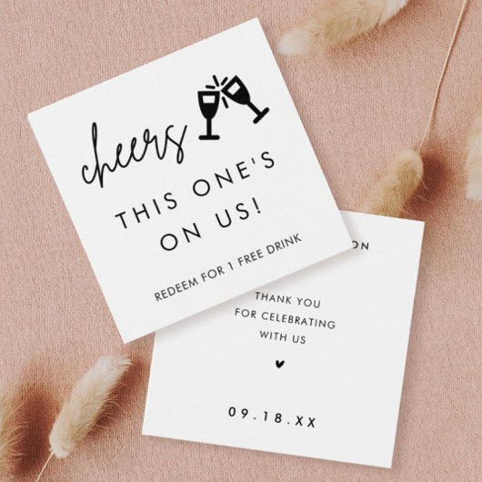 Celui-Ci Est Sur Les Bons De Boissons Mariages De